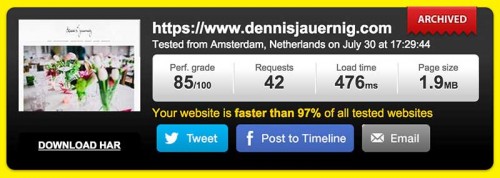 dennisjauernig.com - pingdom