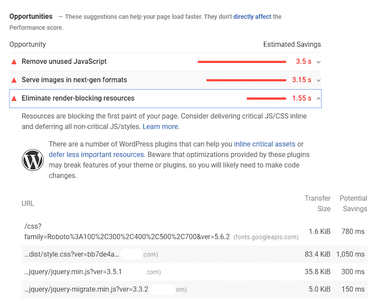 Opportunities section — Source: PSI
