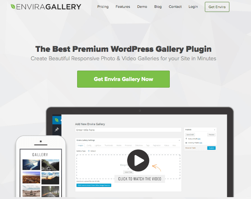 Envira Gallery Plugin